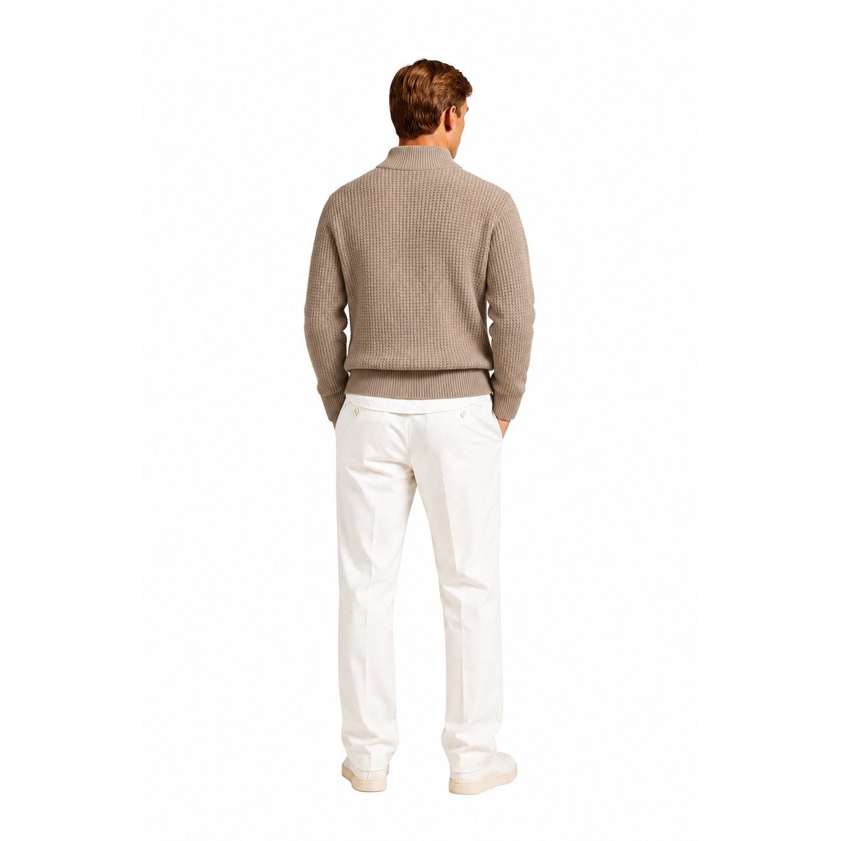 Lacoste Camisas Beige