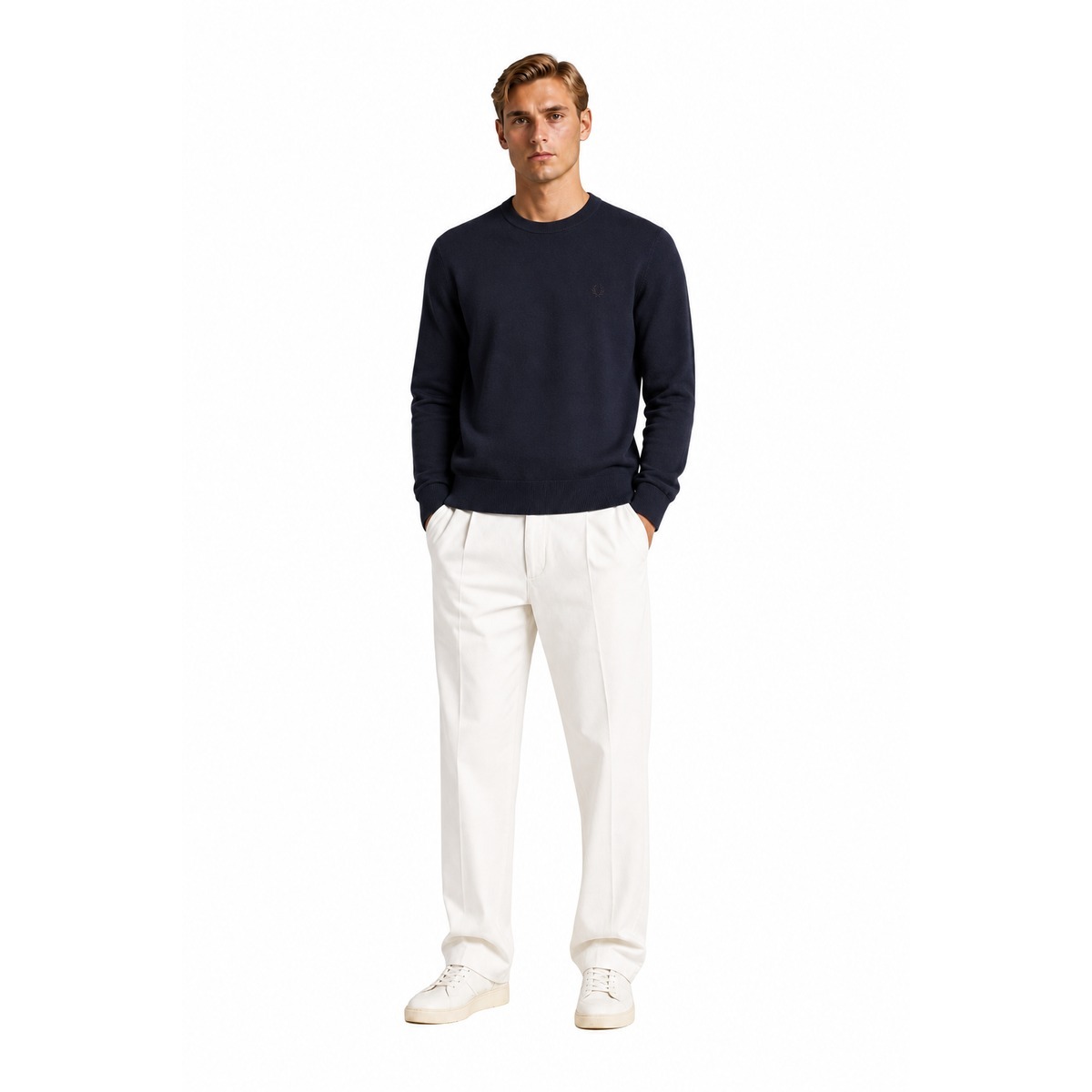 Fred Perry Navy Jersey