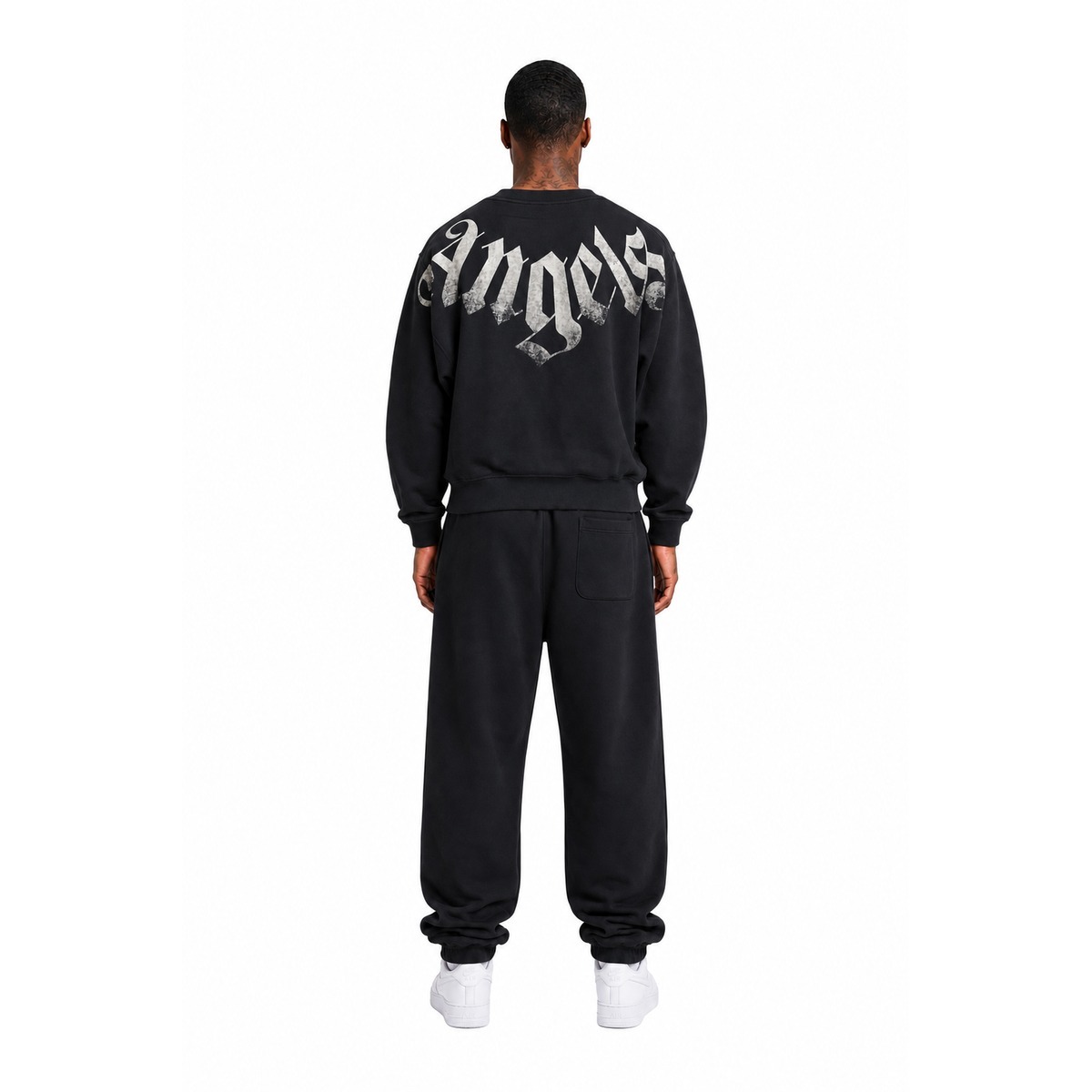 Palm Angels Chemises blanches noires