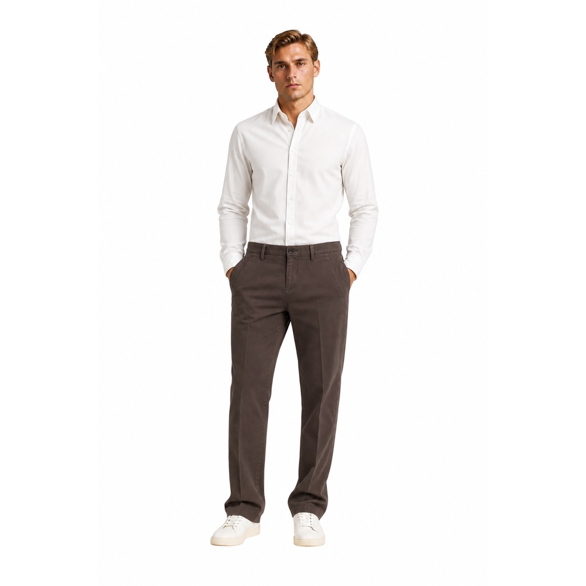 Dondup Pantaloni Cioccolato