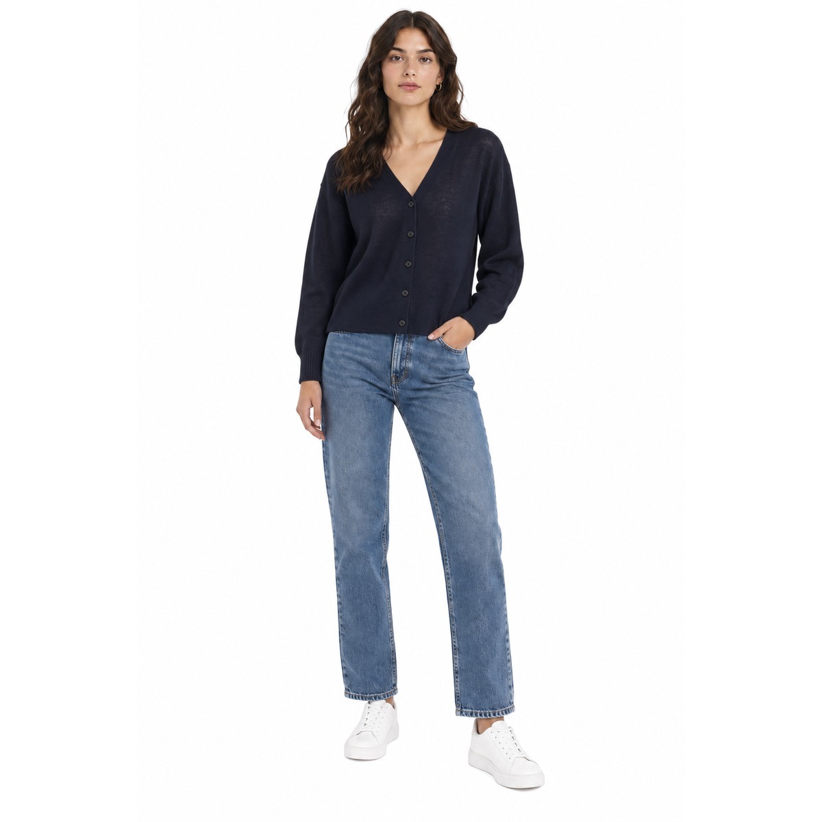 Mm Max Mara Chemises Bleu marine