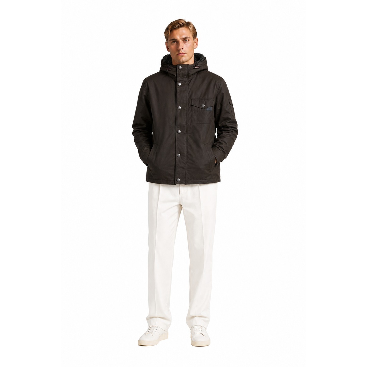 Barbour International Olijfjassen