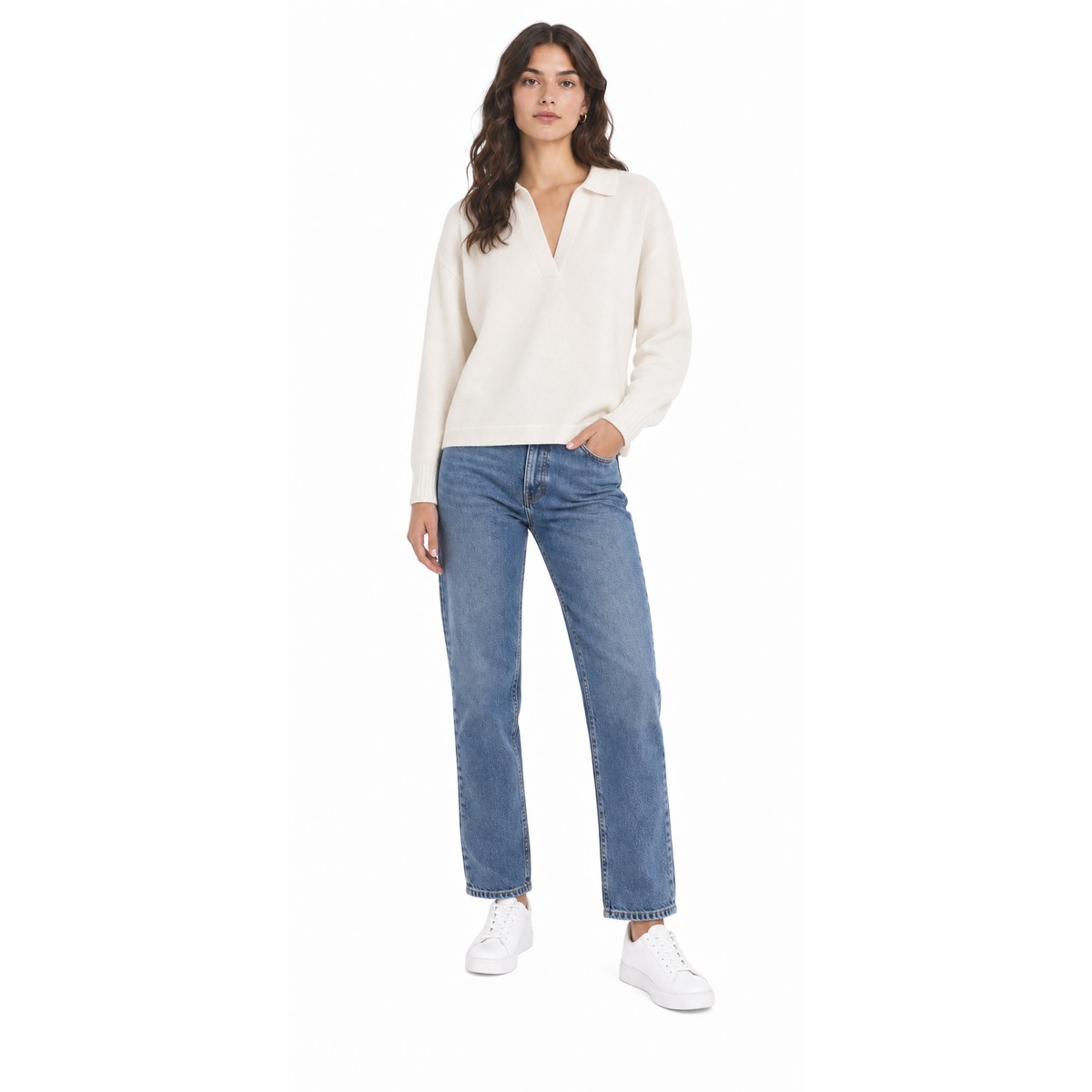 Ralph Lauren Crema de malla