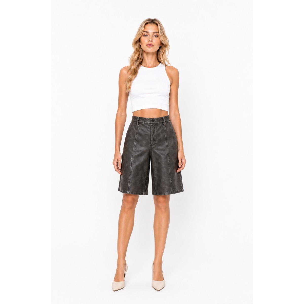 Pinko Pantaloncini Grigio