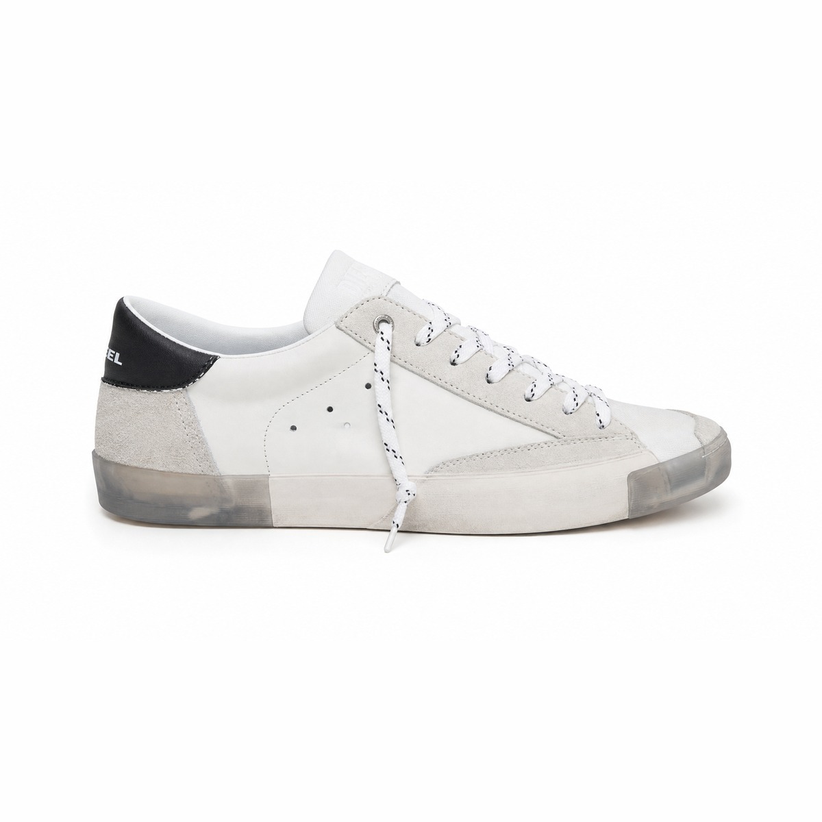 Philippe Model Silver White Sneakers