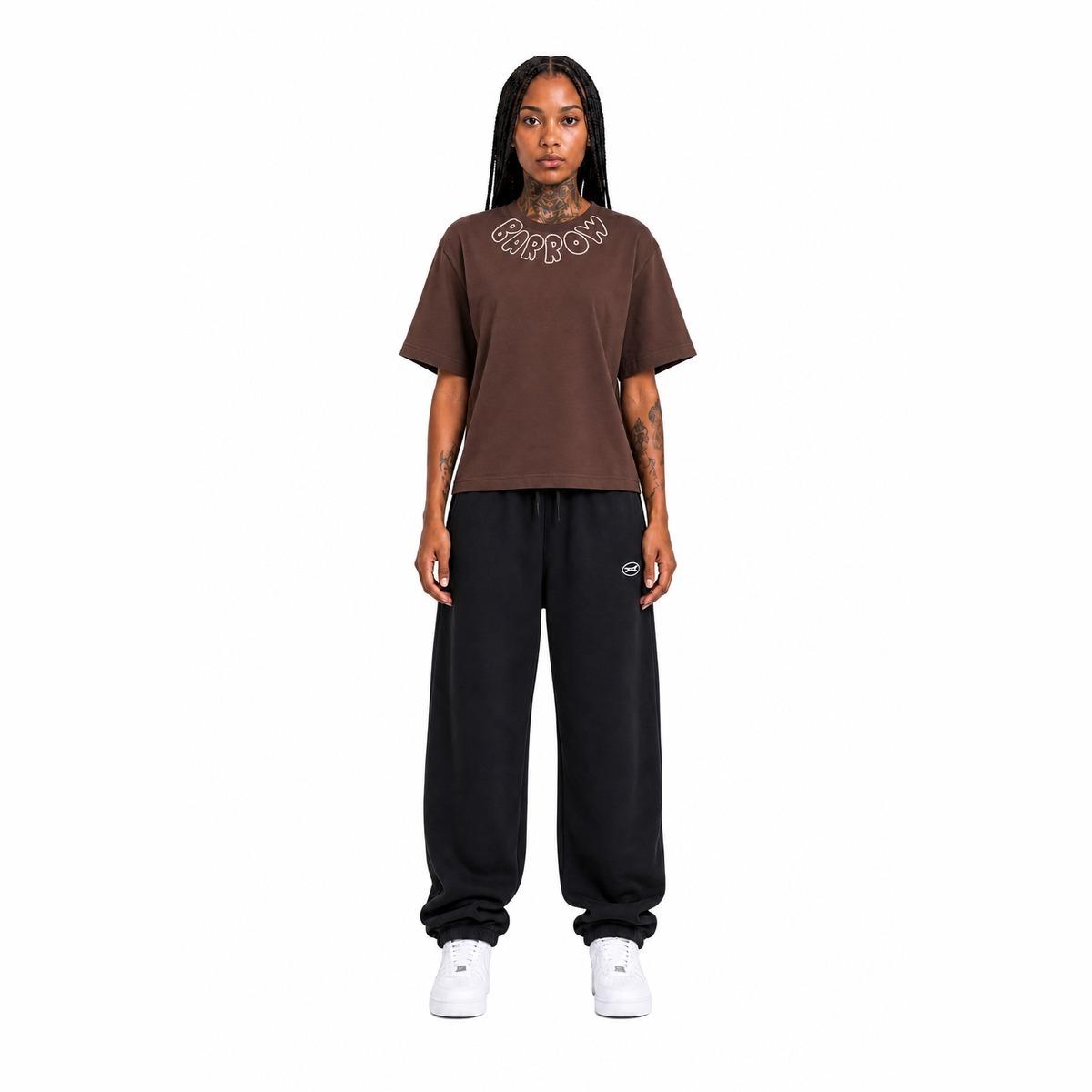Barrow T-shirt en polochocolate