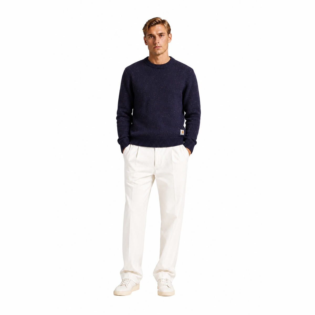Carhartt Camisas Marina oscura