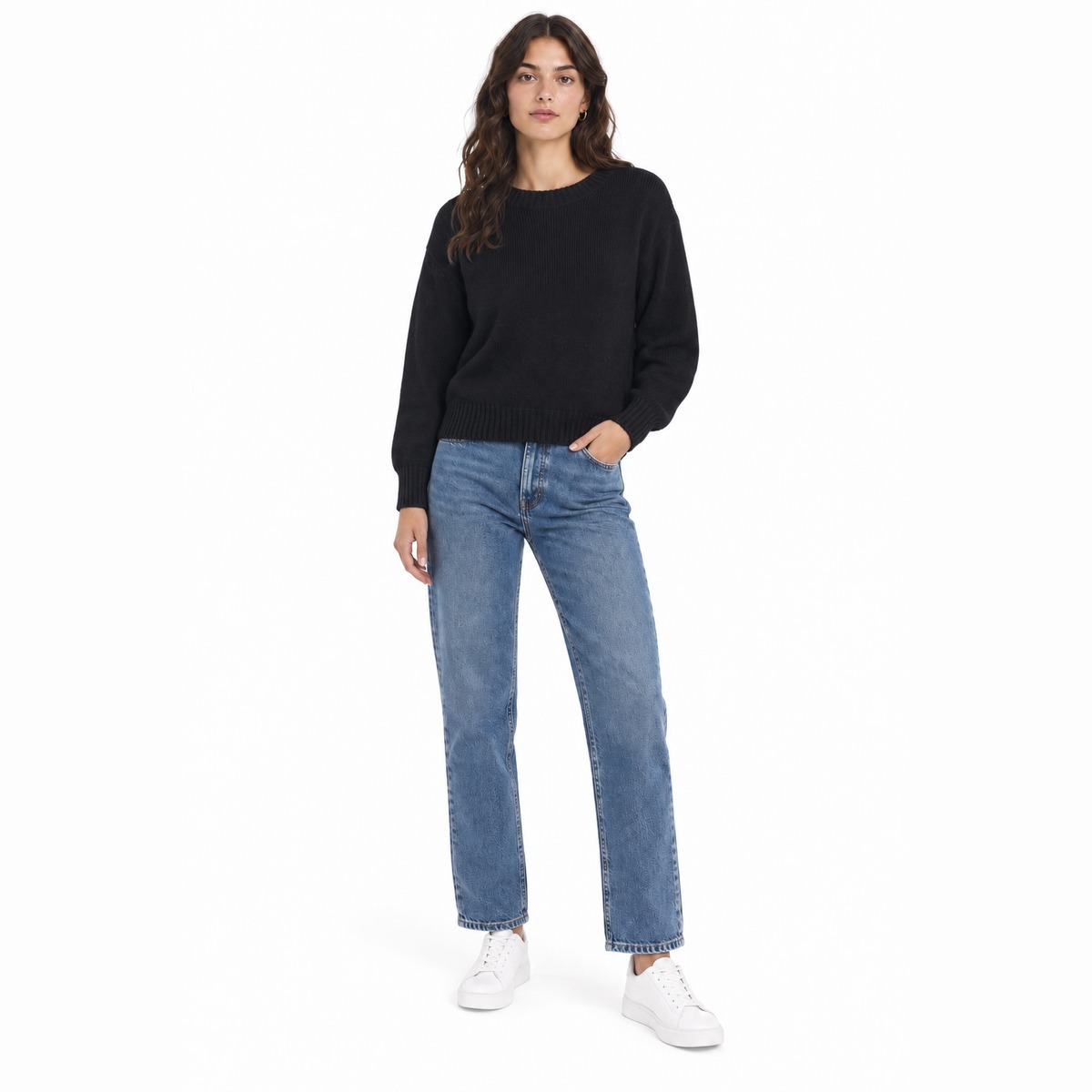 Manila Grace Camisas Negro