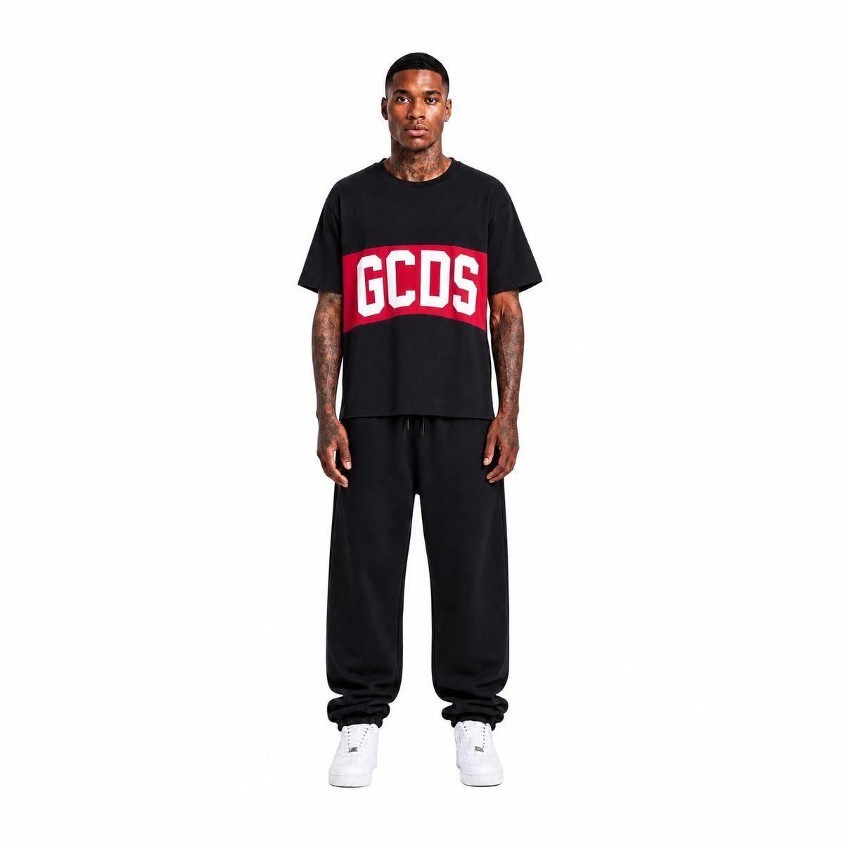 Gcds T-shirt en Polo Rood