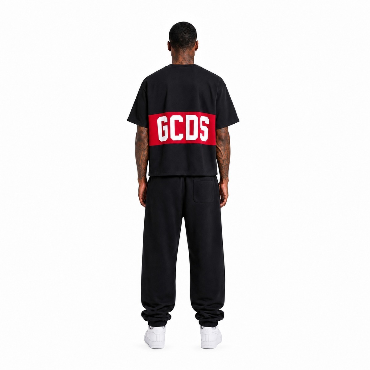 Gcds T-shirt en Polo Rood