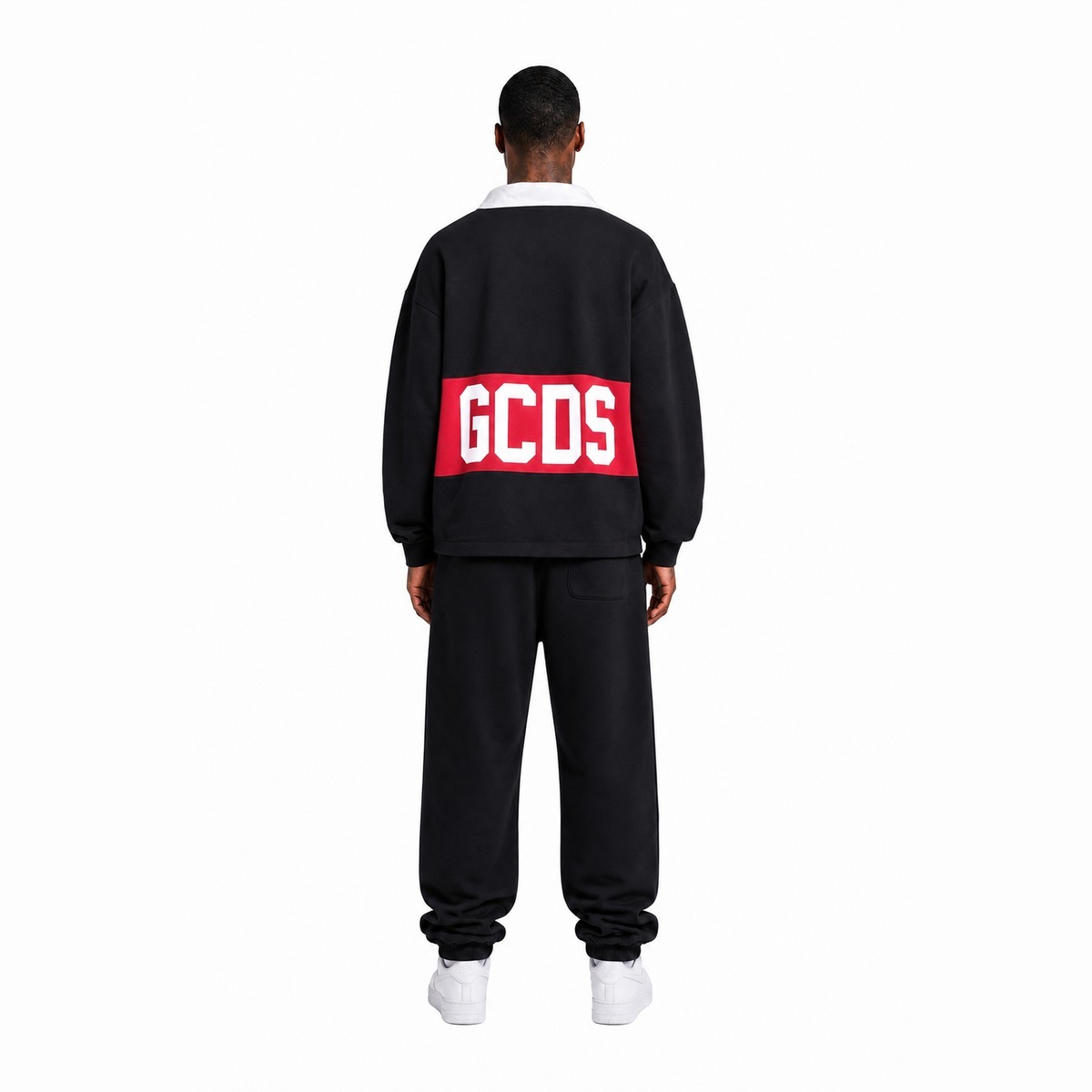 GCDS T-shirt e Polo Black red