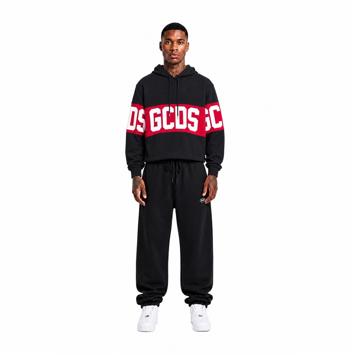 GCDS Maglie Black red