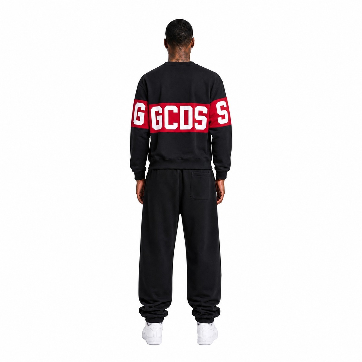 GCDS Maglie Black red