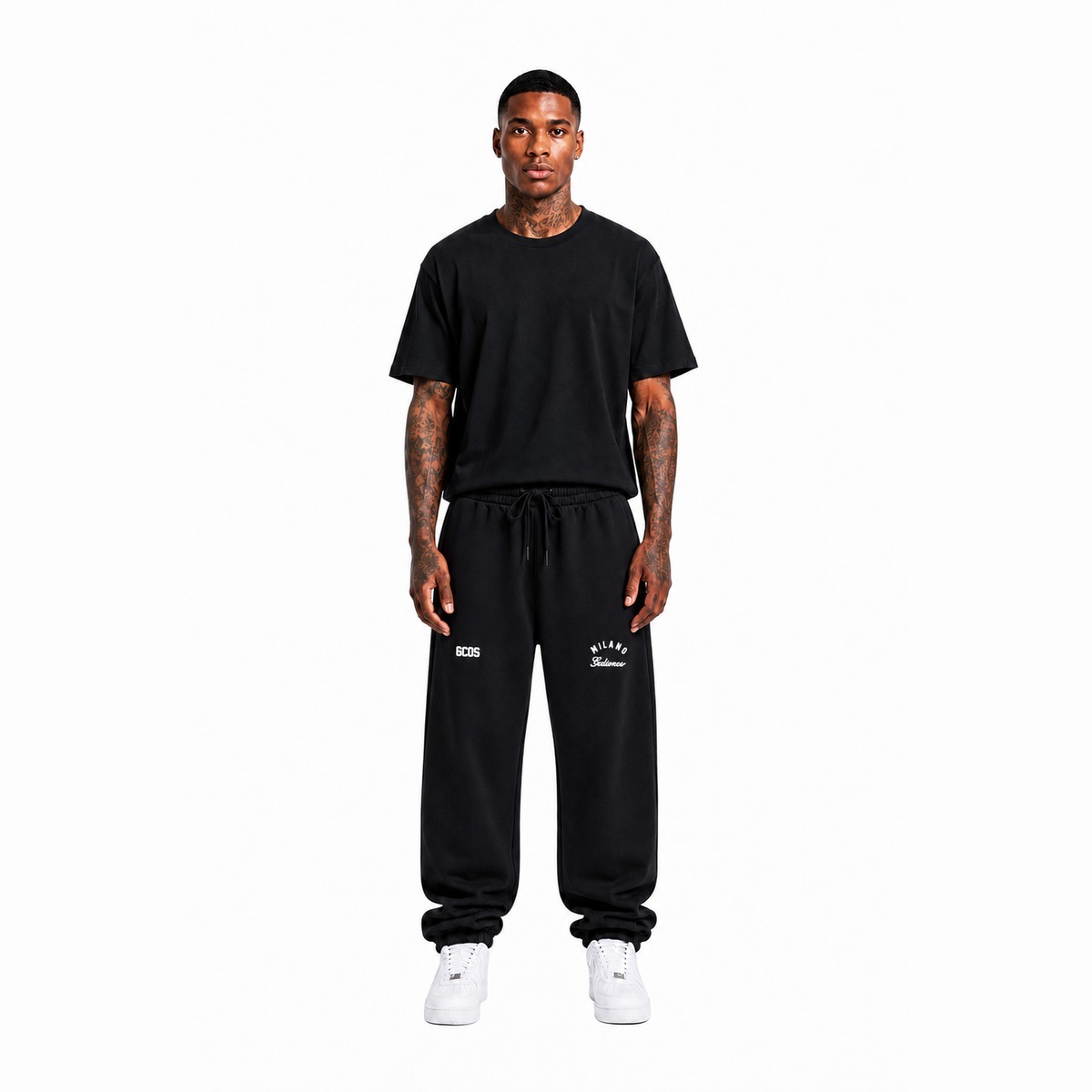 GCDS Pantaloni Black
