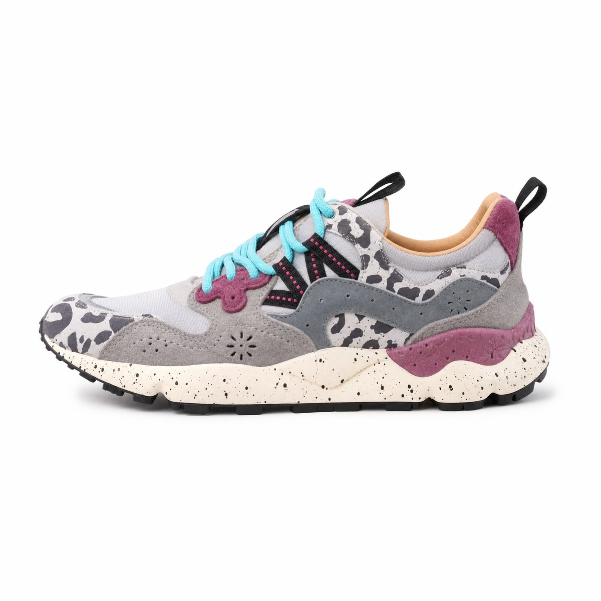 Flower Mountain Baskets Gris Noir
