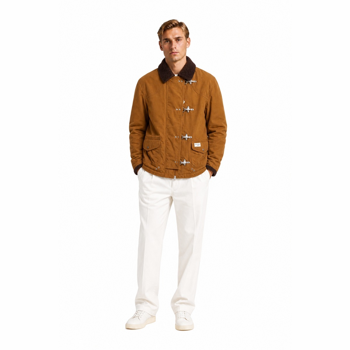 Fay Jacken Cognac