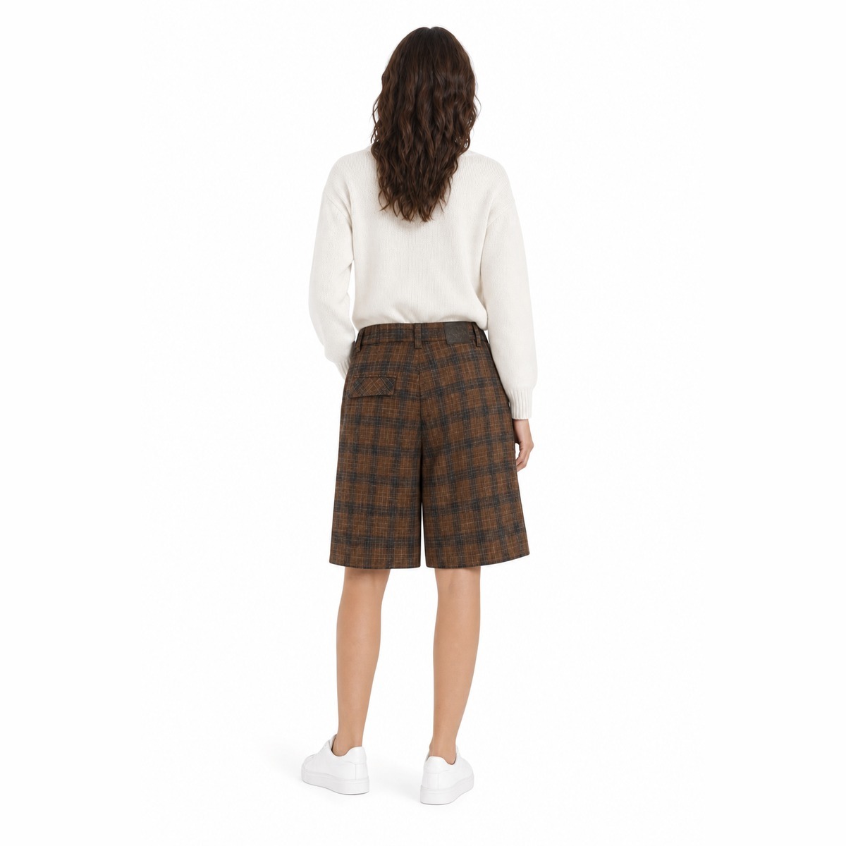 Pinko Pantaloni Marrone nero
