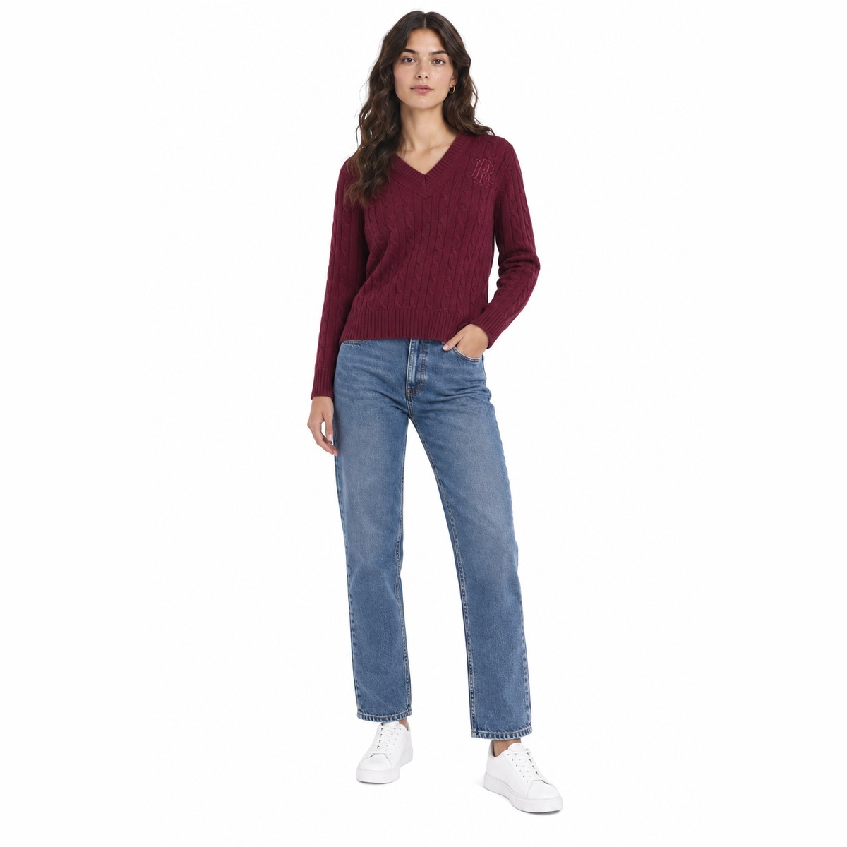 Ralph Lauren Maglie Bordeaux