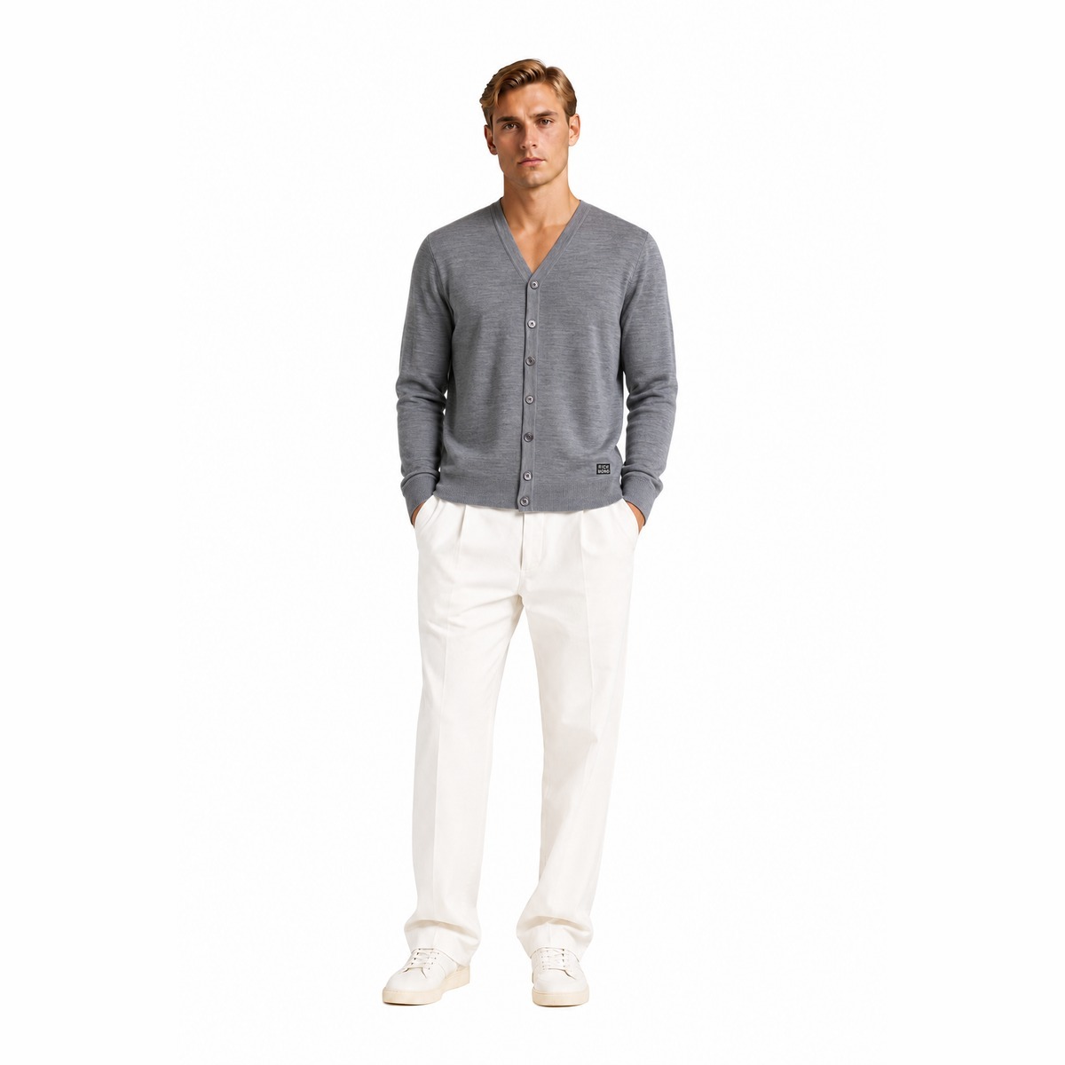 John Richmond Maglie Grey
