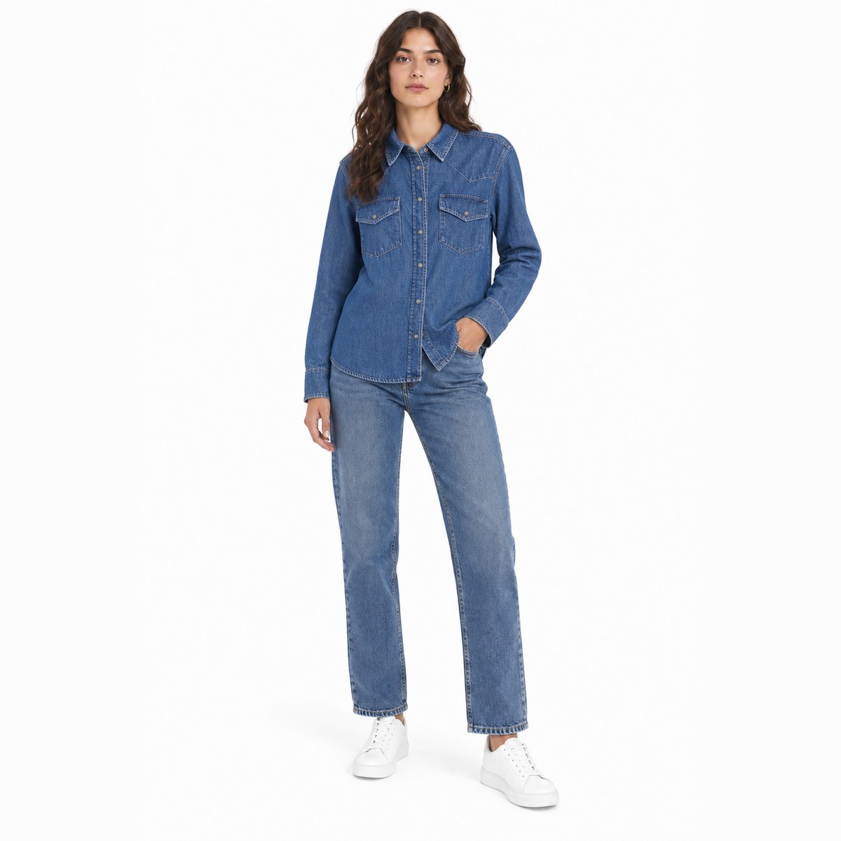 Dondup Chemises Bleu