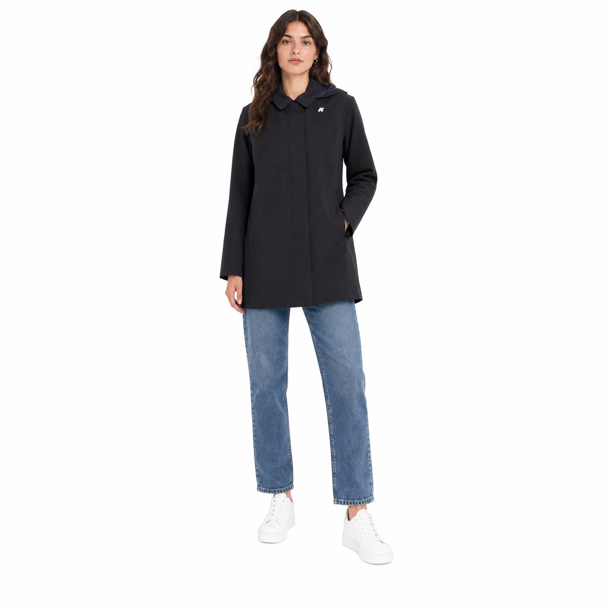 K-Way Giacconi Black p blue a