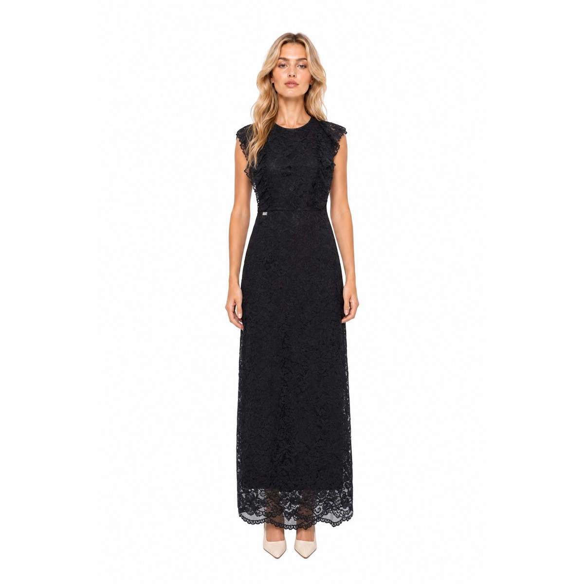 Manila Grace Vestidos Negro