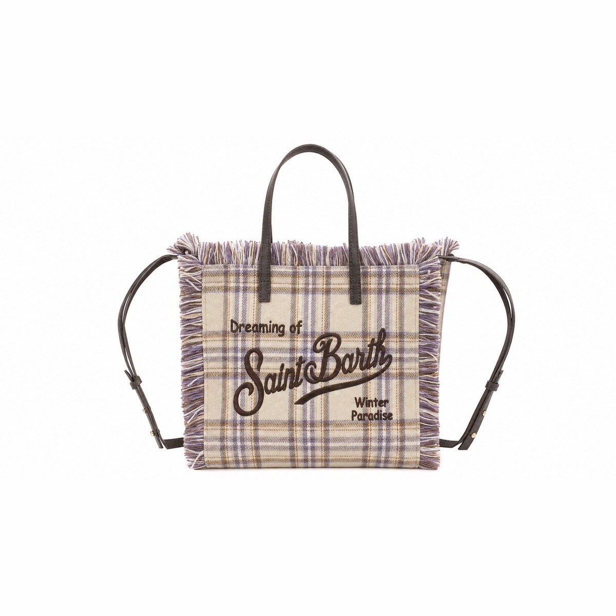 Saint Barth Borse... Tartan