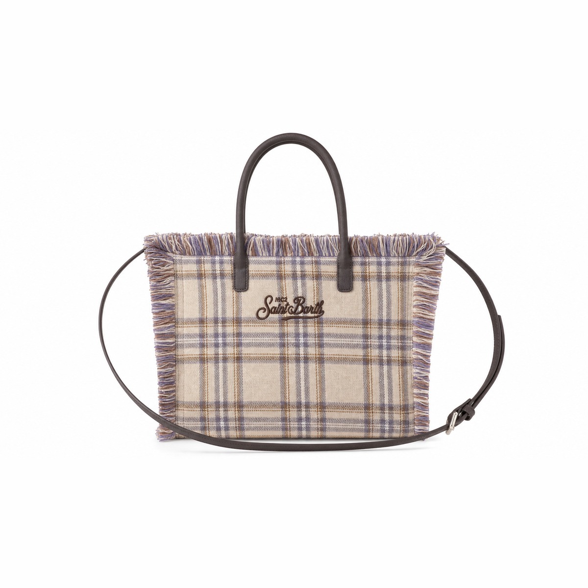 Saint Barth Borse... Tartan