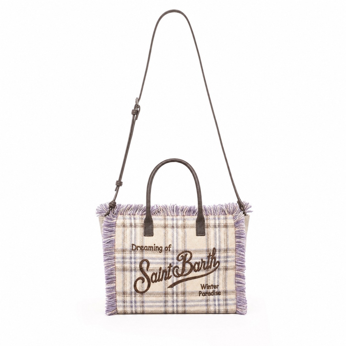 Saint Barth Bolsas. Tartan