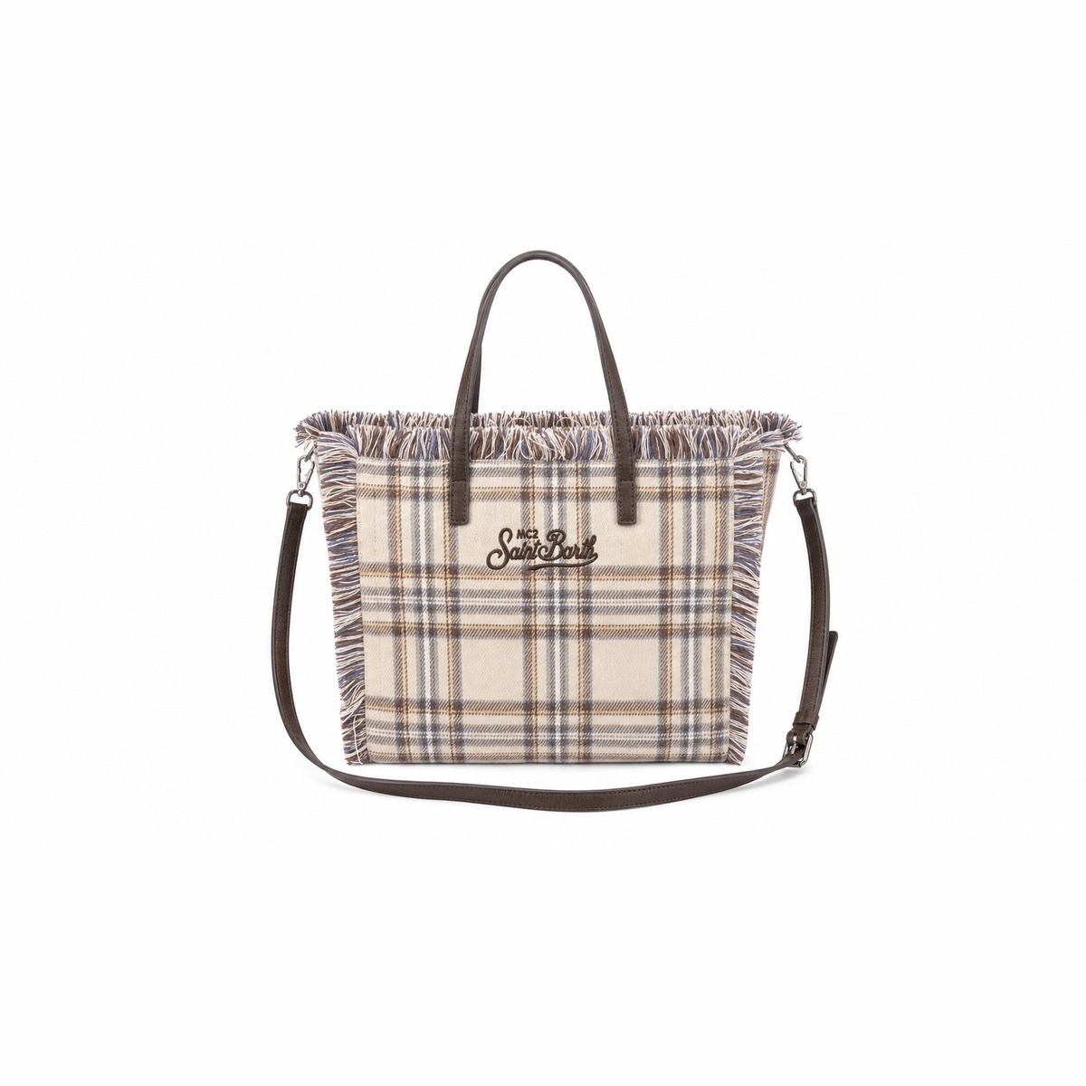 Saint Barth Bolsas. Tartan