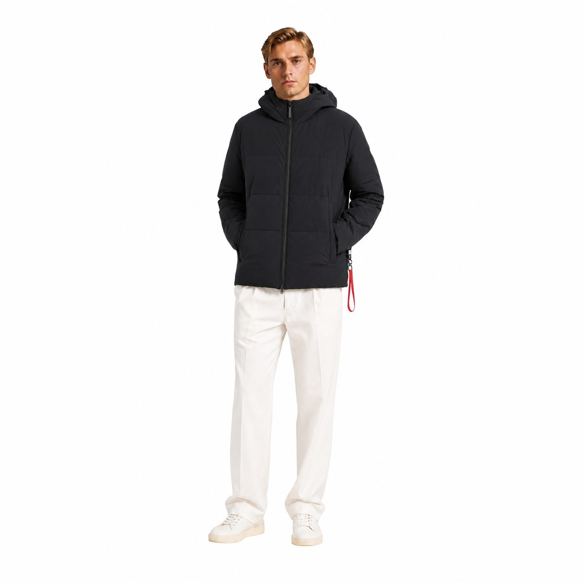 After Label Chaquetas Negro