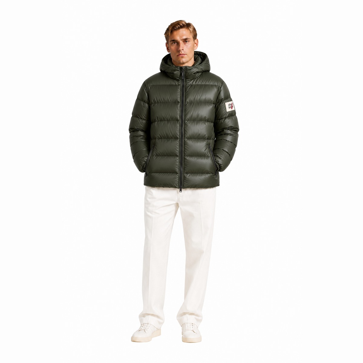 After Label Chaquetas verdes oscuras