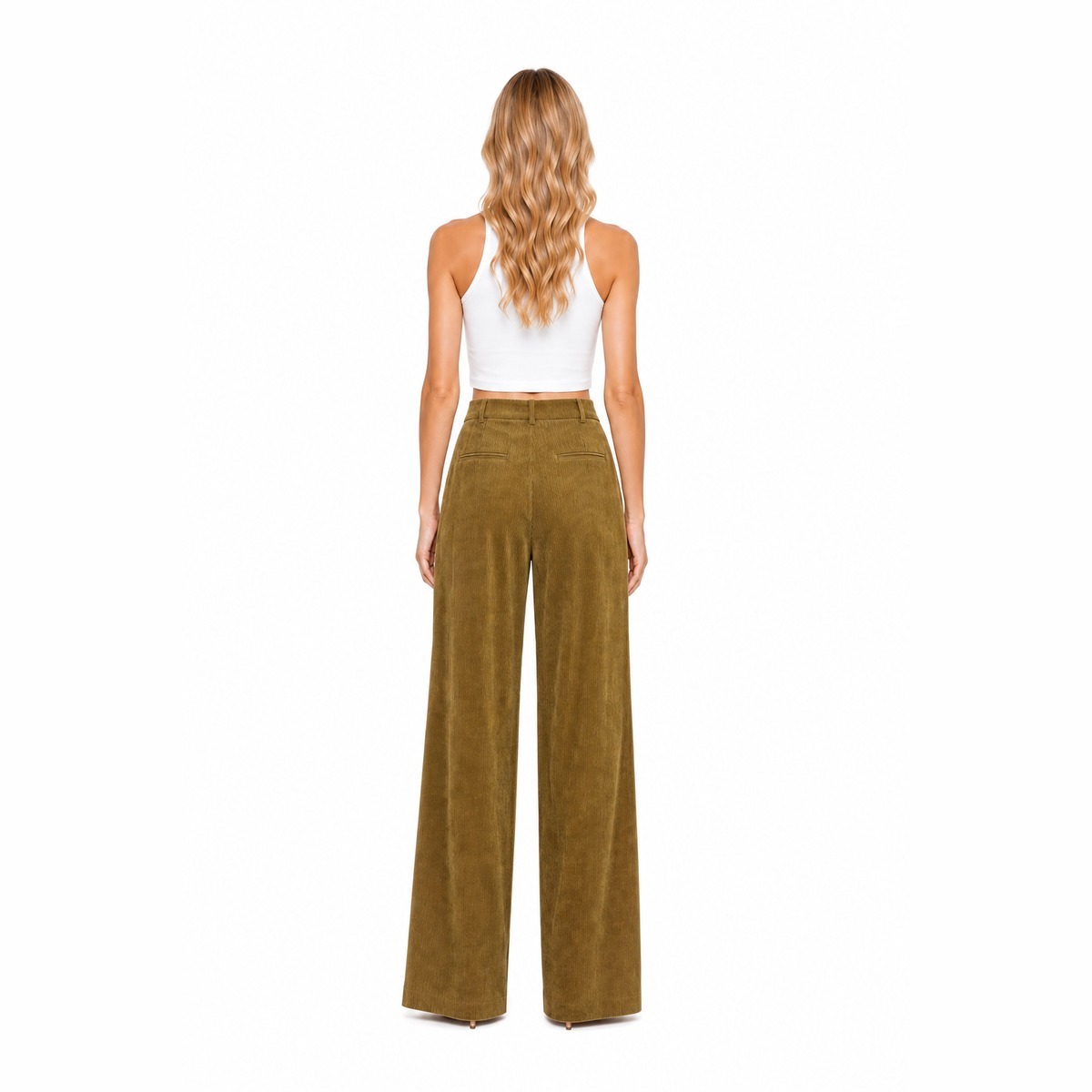 SOLOTRE Pantaloni Olive