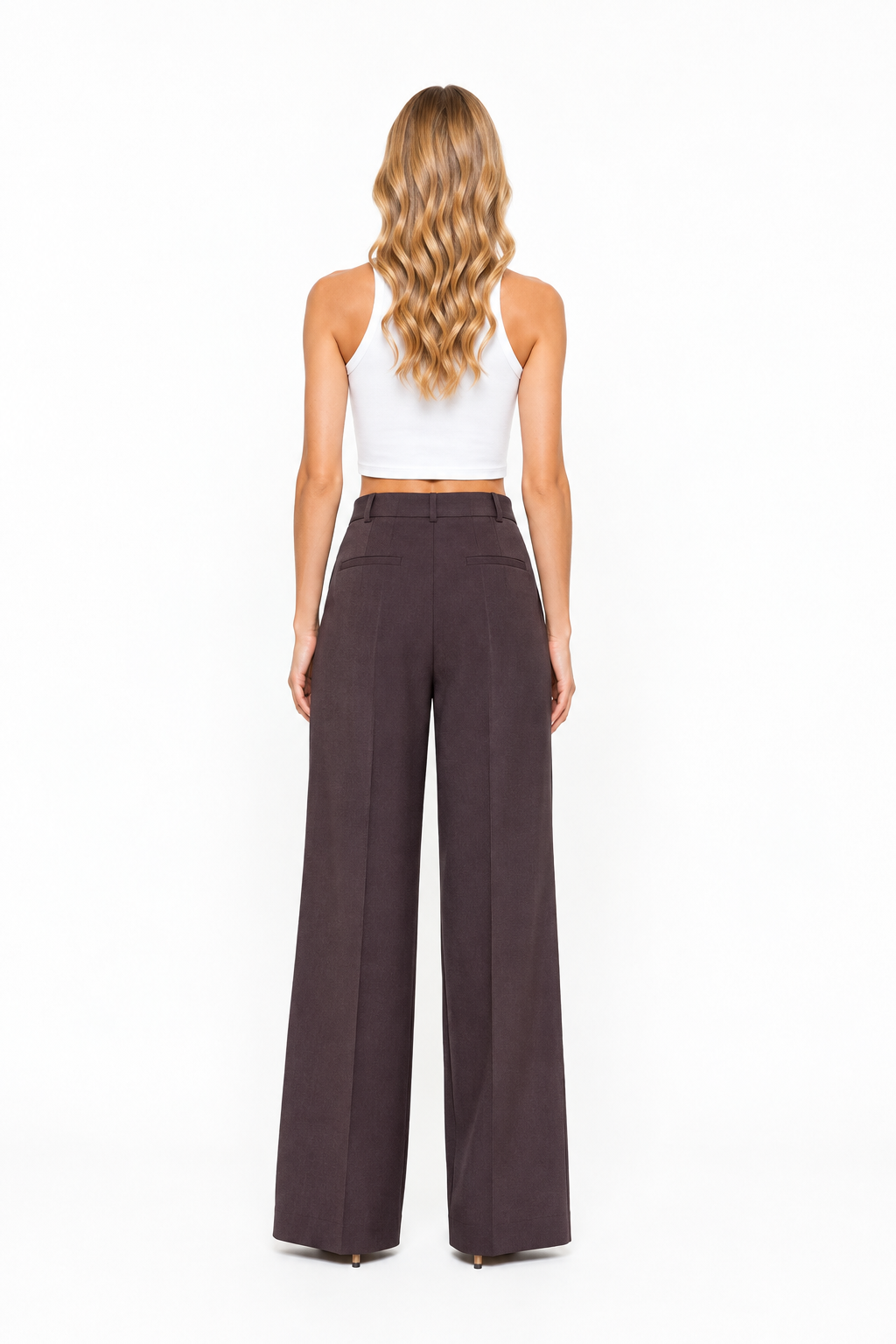 SOLOTRE Pantaloni Borgogna