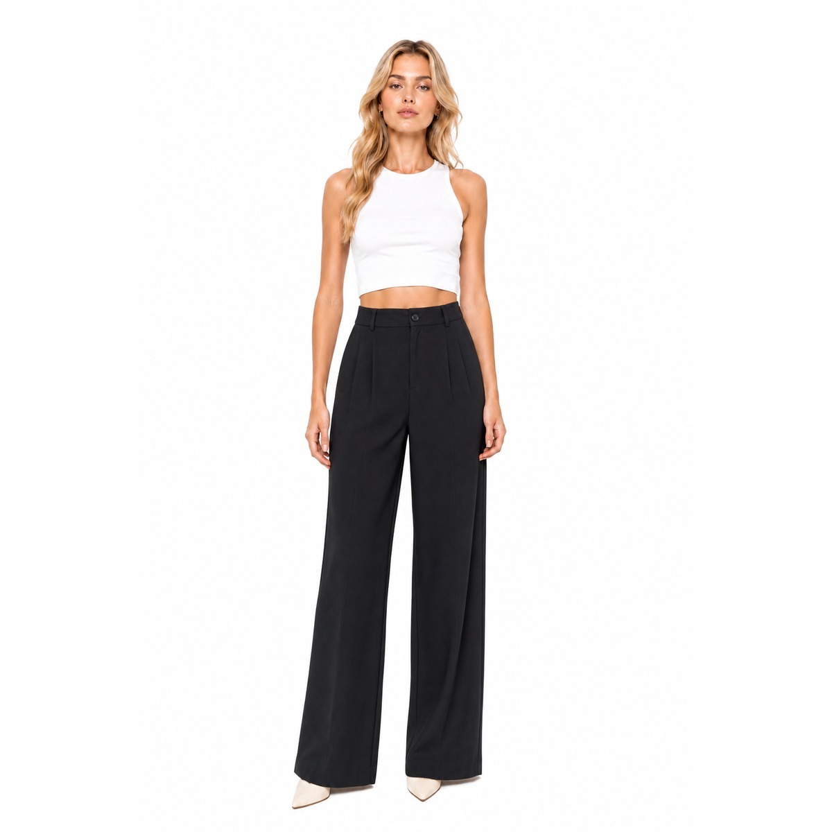 SOLOTRE Pantaloni Nero