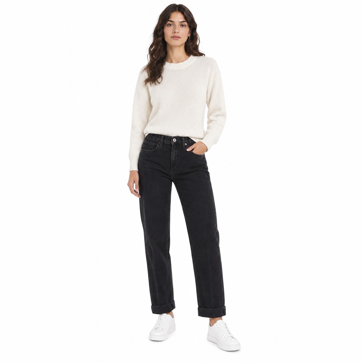 SOLOTRE Jeans Black