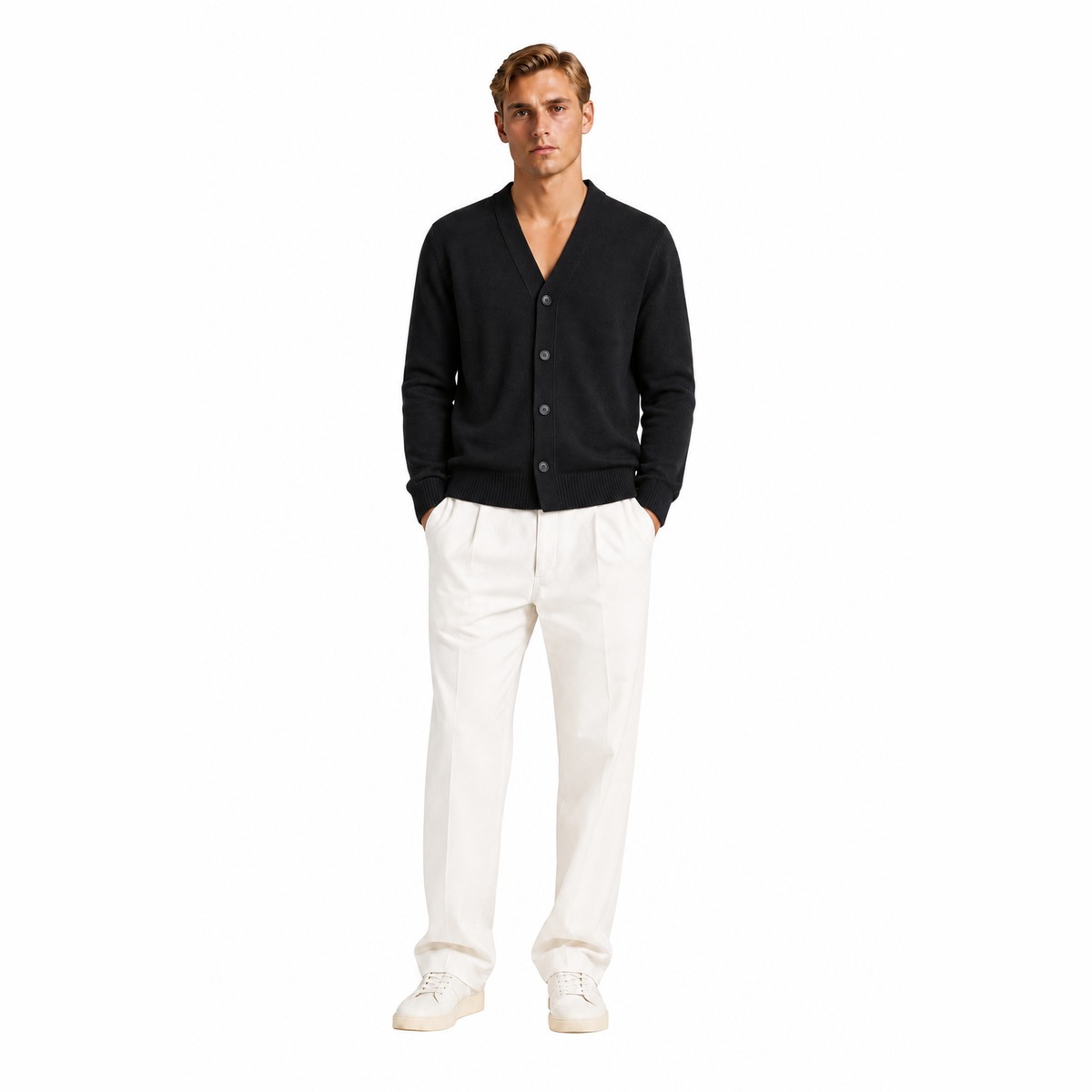 Alpha Studio Camisas Negro