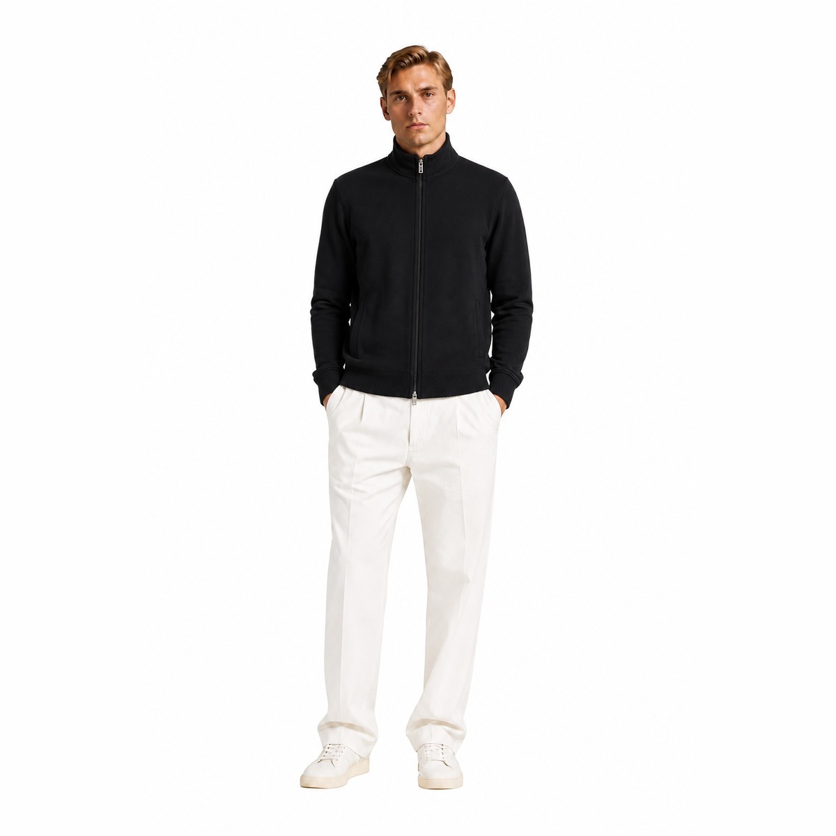 Alpha Studio Camisas Negro