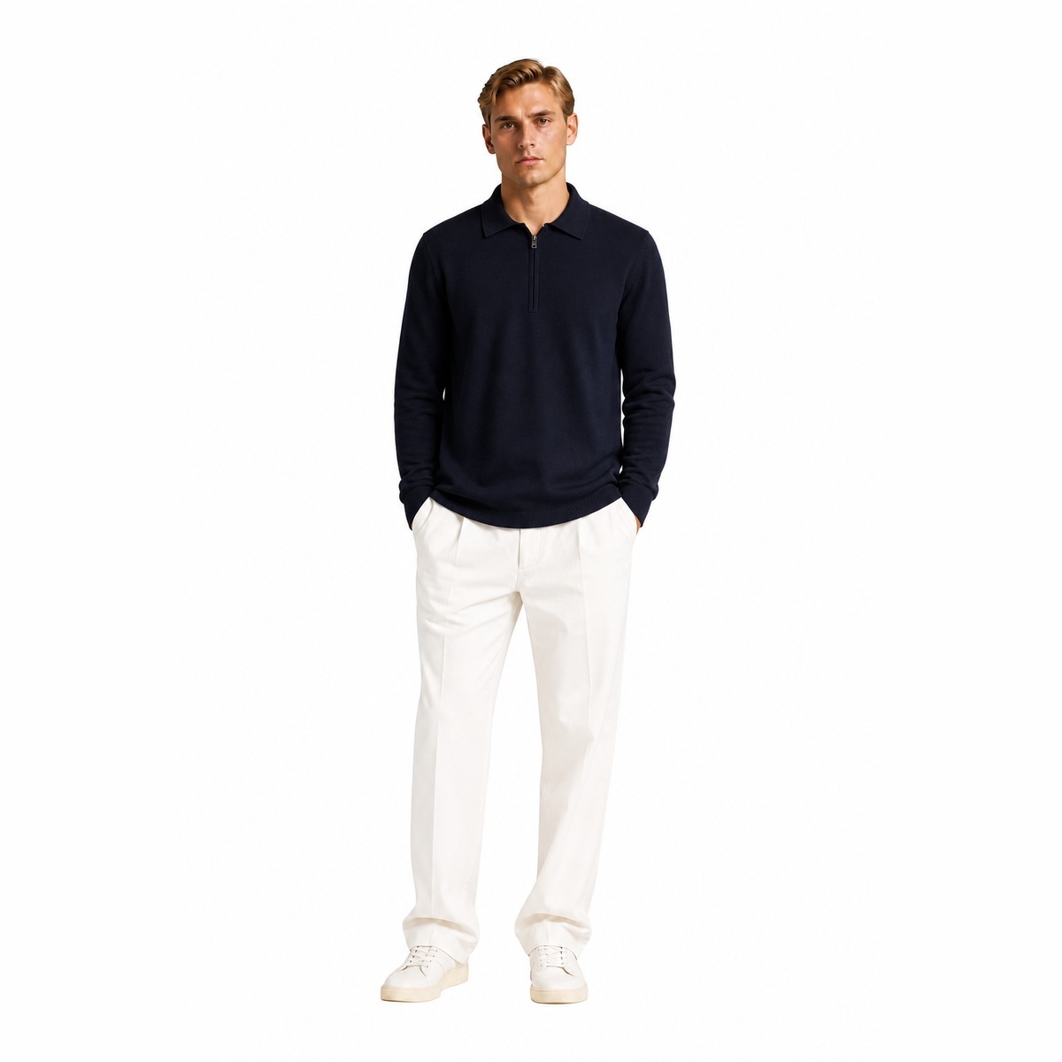 Alpha studio T-shirt e Polo Blu notte