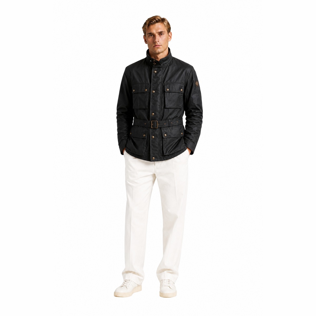 Belstaff Olivengrüne Jacken