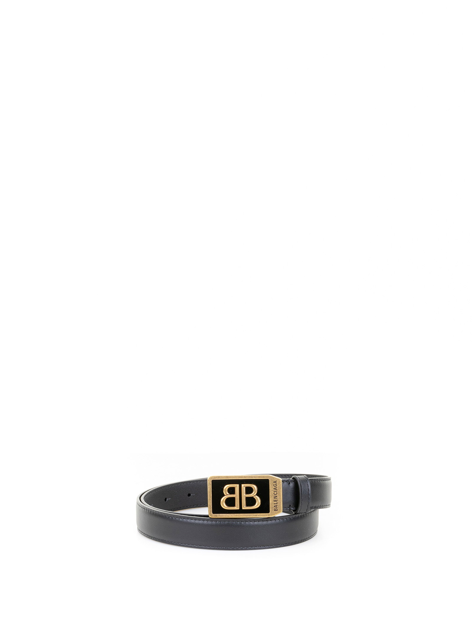 BALENCIAGA Balenciaga Belts Black Calf Leather - Women　バレンシアガ ベルト ブラック カーフ レザー - レディース