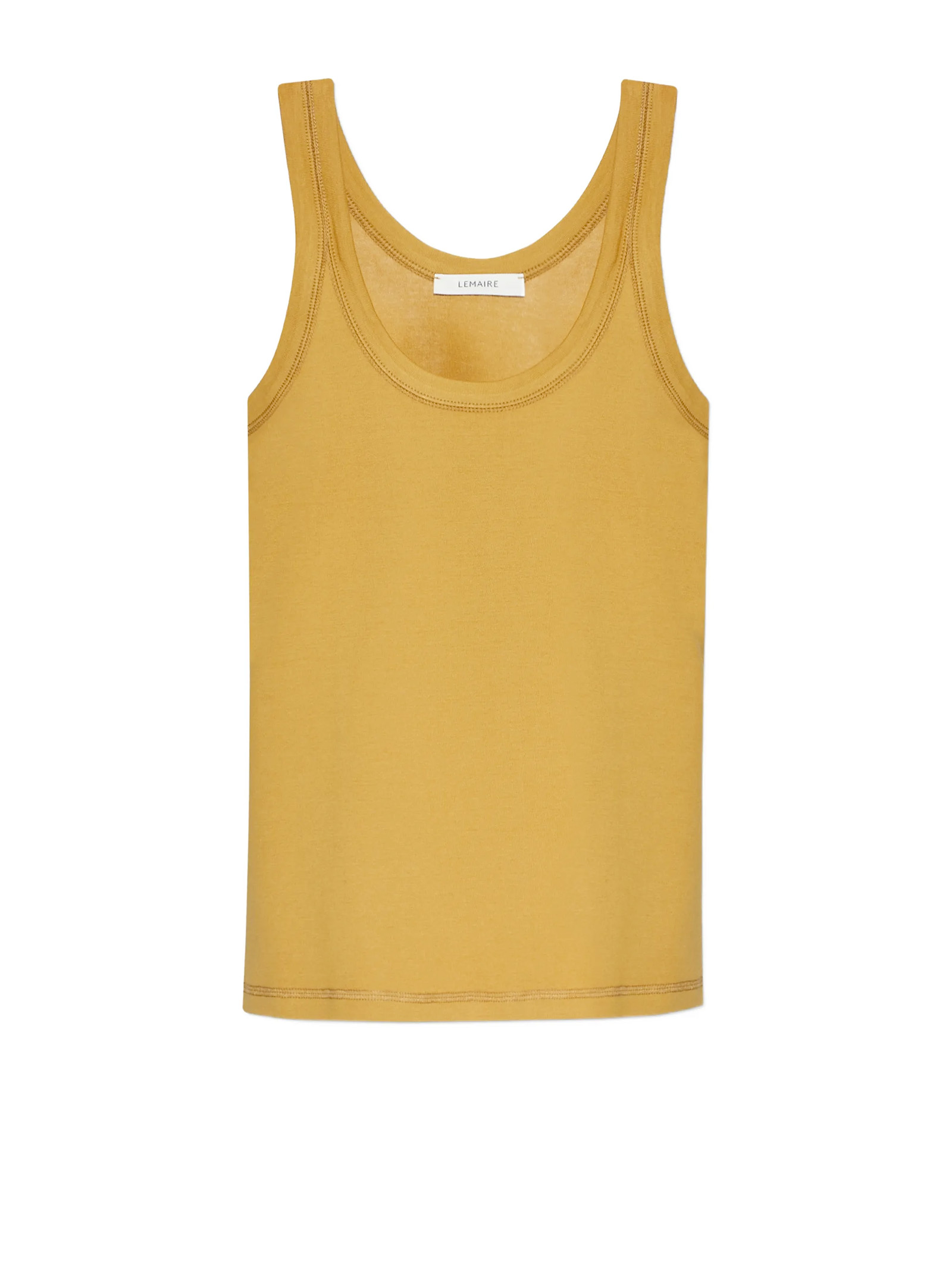 Lemaire Lemaire T-Shirts And Polos Ochre Cotton - Women　Lemaire T シャツとポロシャツ オークル コットン - レディース