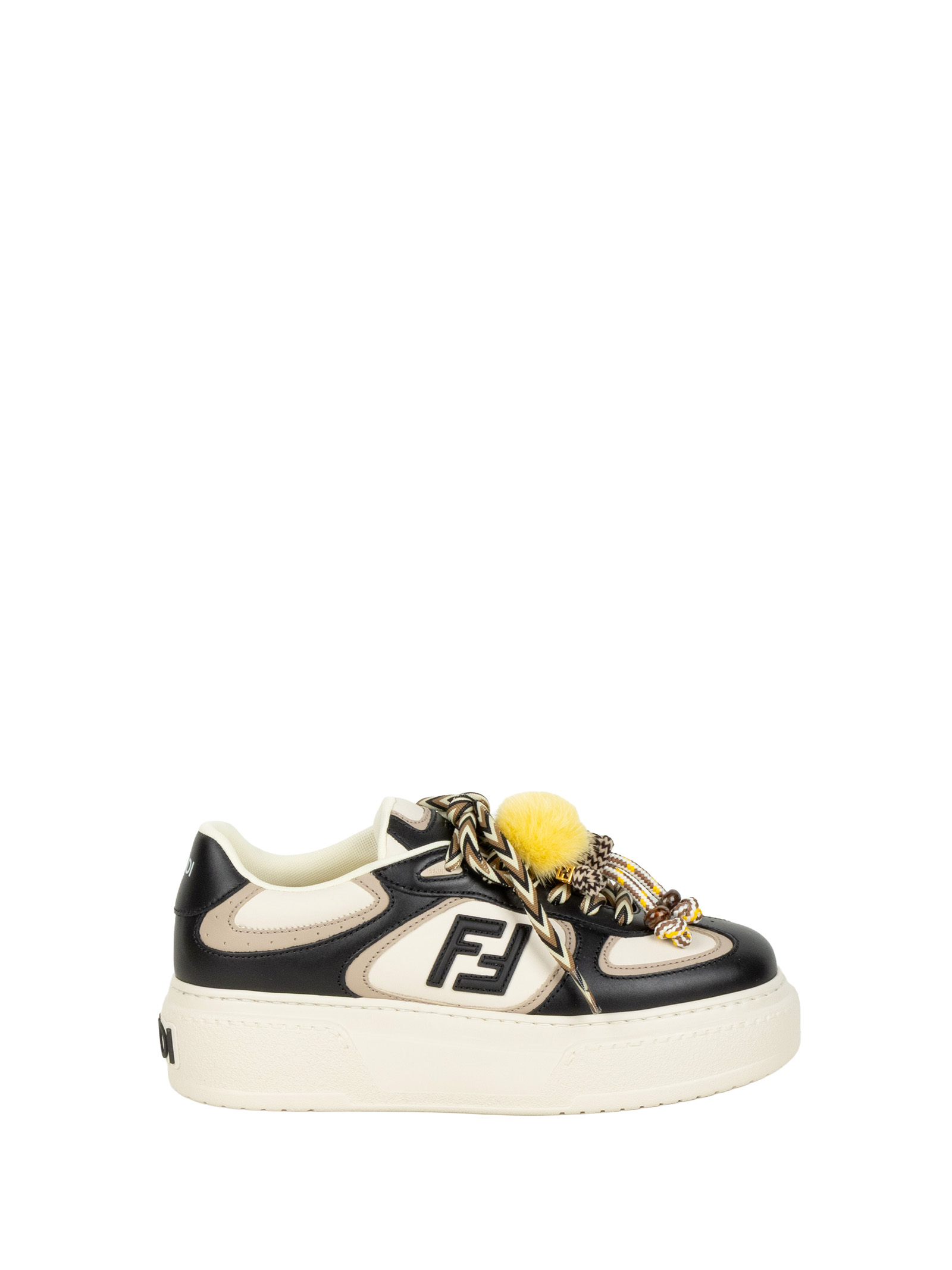 Fendi Sneakers Black Vit+vis+interno:vit – Women