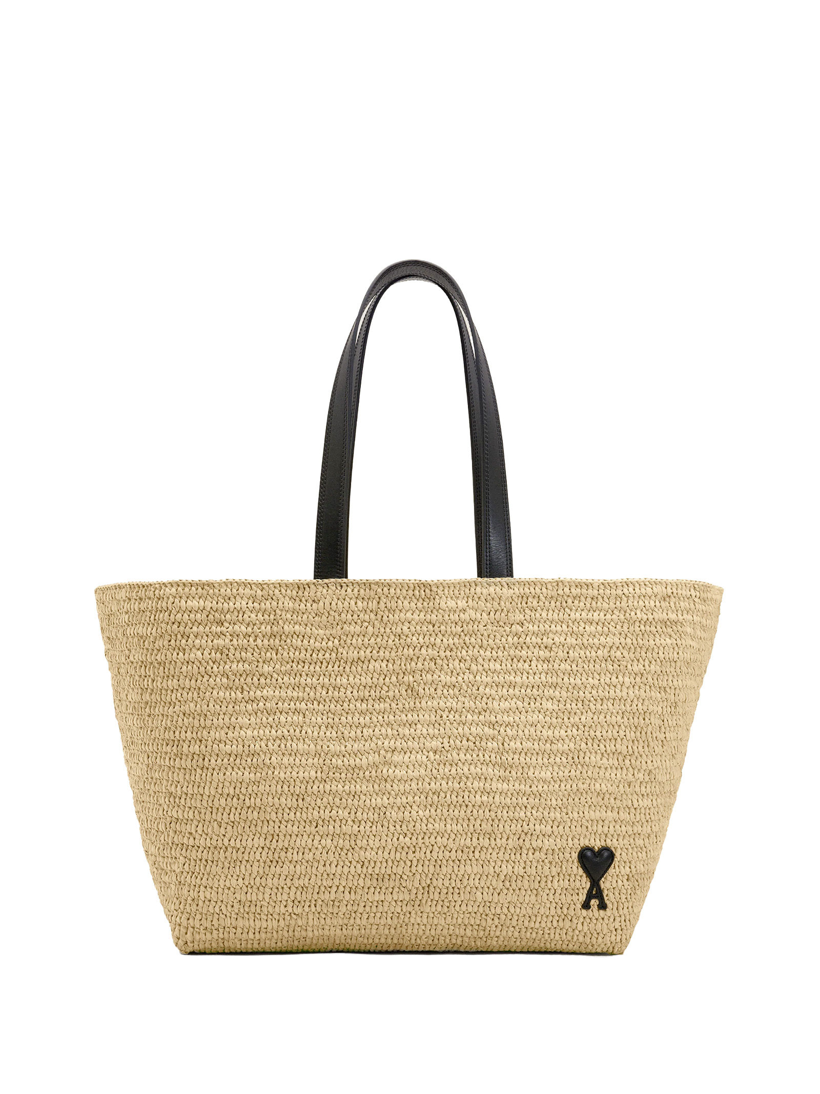 AMI Paris AMI Paris Ami Bags Beige Main Material: Rafia - Women　AMI Paris アミ バッグ ベージュ メイン素材: ラフィア - レディース