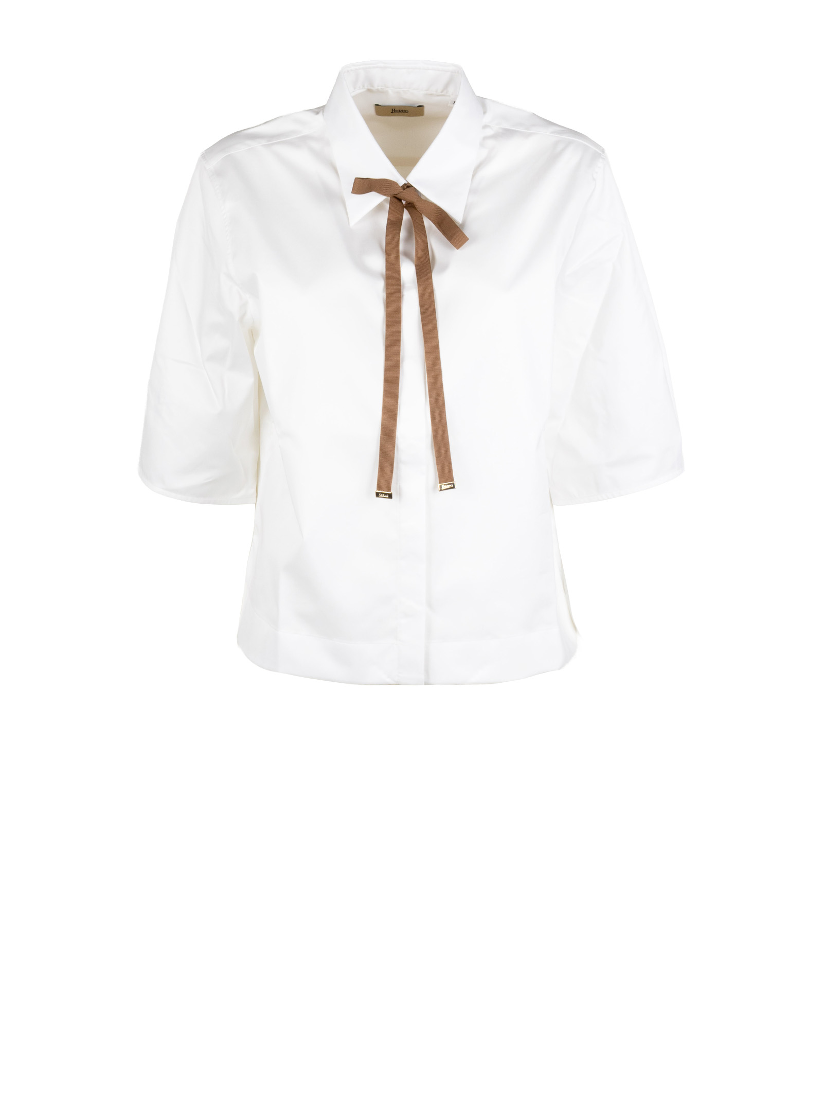HERNO Herno Shirts Bianco Beige - Women　ヘルノ シャツ ビアンコ ベージュ - レディース