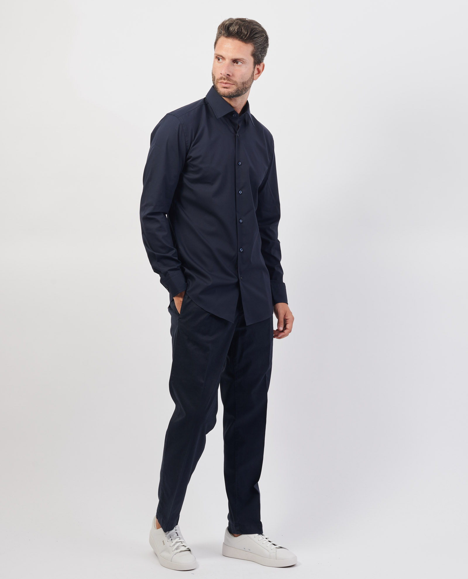 Boss Blaue Hemden