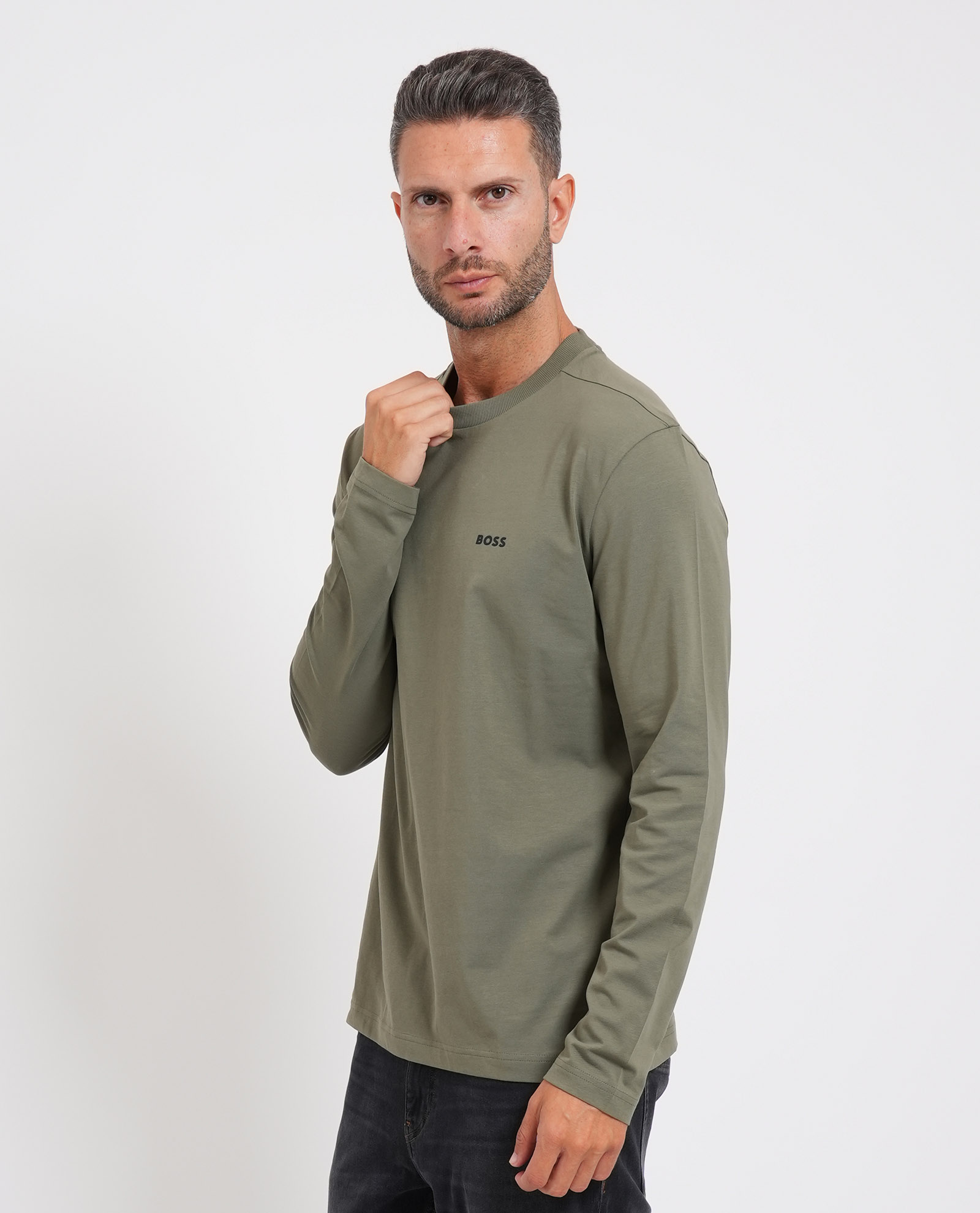 Boss T-shirt en Polo Verde