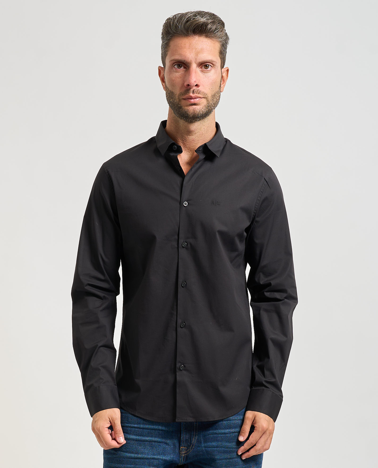 Armani Exchange Camisas Negro