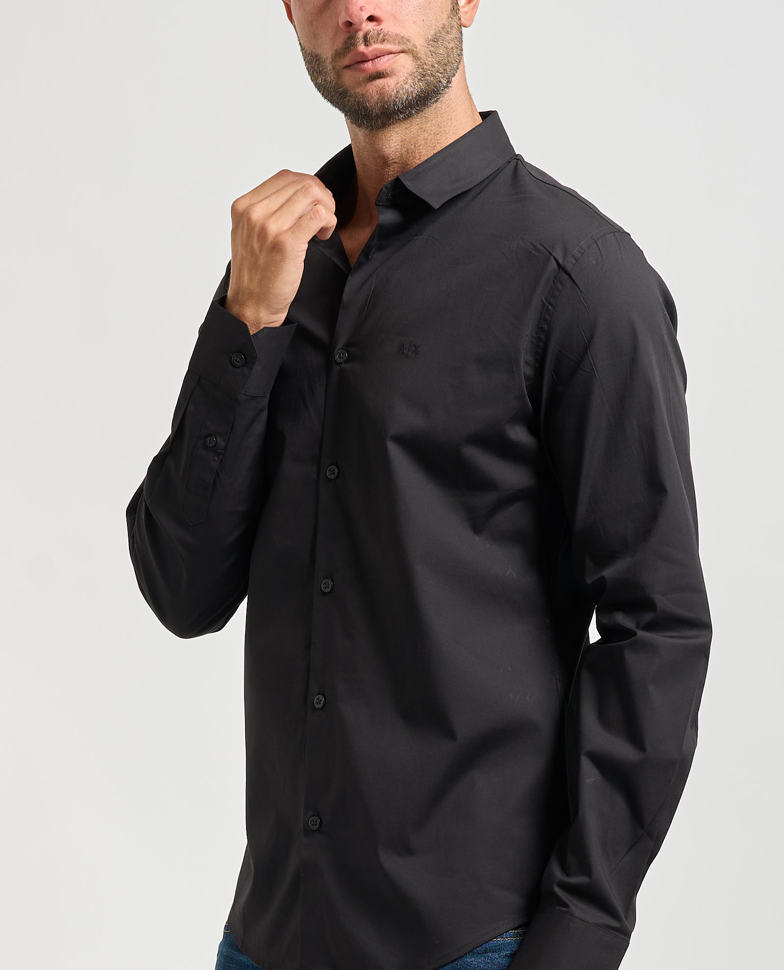 Armani Exchange Camisas Negro