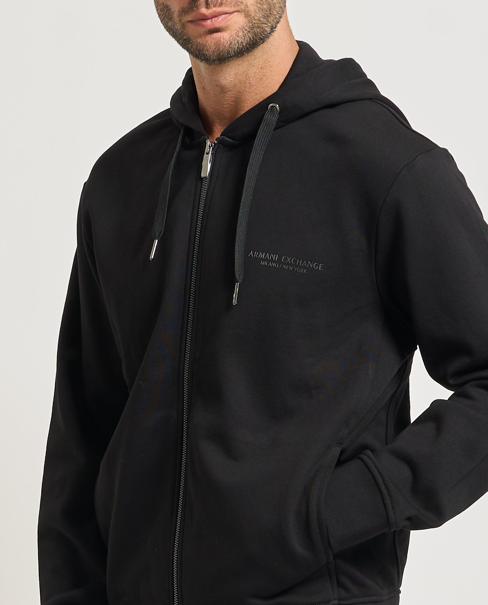 Armani Exchange Shirts Schwarz